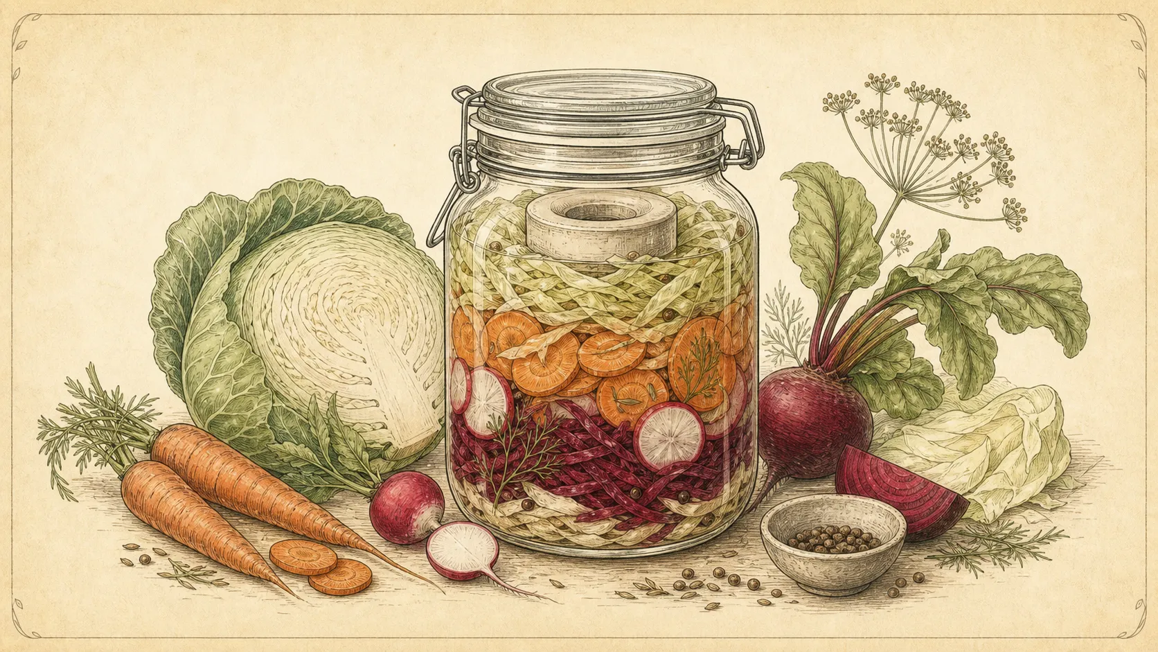 Abbildung: Fermentiertes Gemüse
