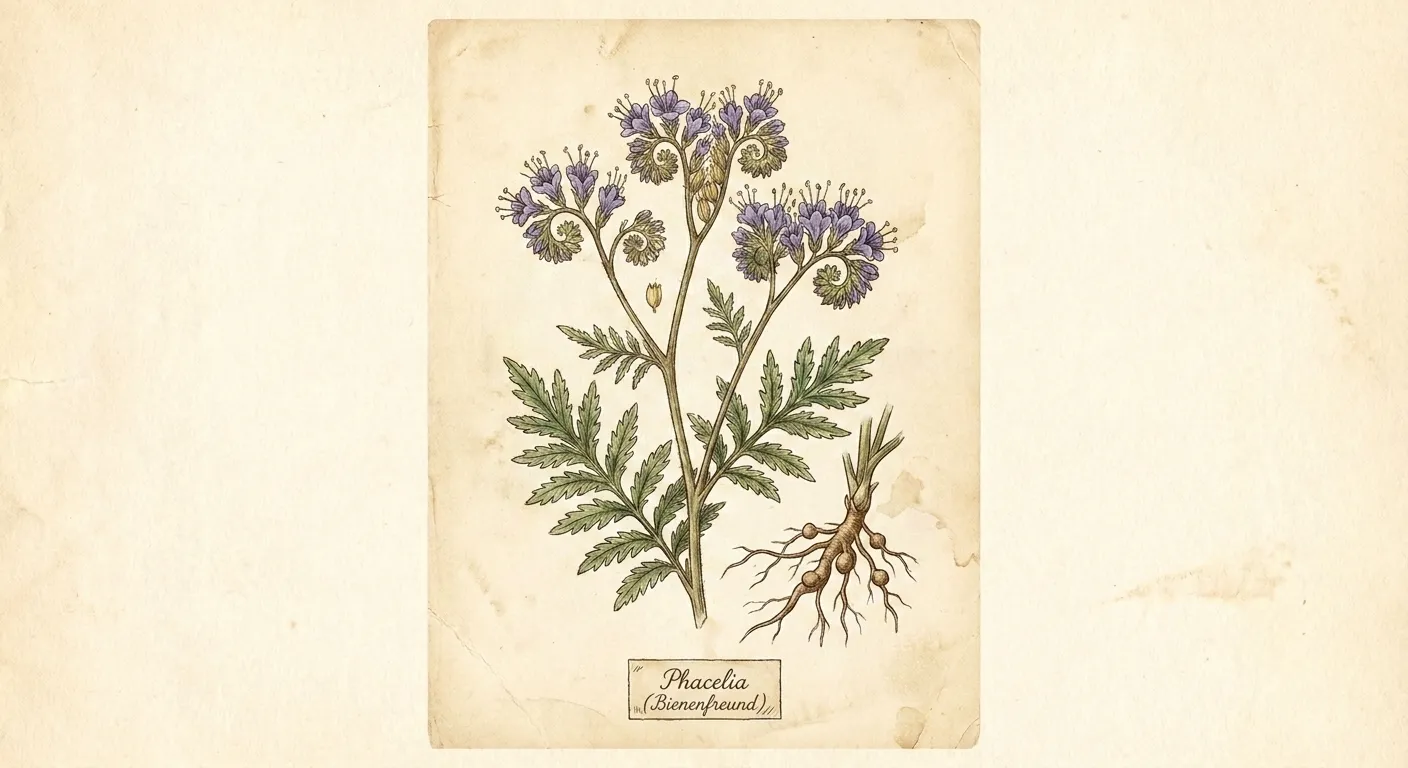 Abbildung: Phacelia (Bienenfreund)
