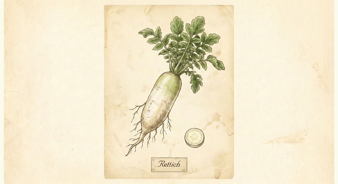 Abbildung: Rettich